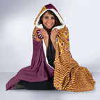 Brisbane Broncos NAIDOC Week 2026 Hooded Blanket Aboriginal Lizard Dot Painting - 50 Years of Deadly