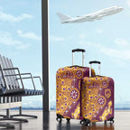 Brisbane Broncos NAIDOC Week 2026 Luggage Cover Aboriginal Lizard Dot Painting - 50 Years of Deadly