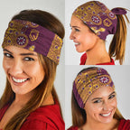 Brisbane Broncos NAIDOC Week 2026 Neck Gaiter Aboriginal Lizard Dot Painting - 50 Years of Deadly