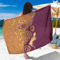 Brisbane Broncos NAIDOC Week 2026 Sarong Aboriginal Lizard Dot Painting - 50 Years of Deadly