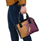 Brisbane Broncos NAIDOC Week 2026 Shoulder Handbag Aboriginal Lizard Dot Painting - 50 Years of Deadly