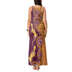 Brisbane Broncos NAIDOC Week 2026 Tank Maxi Dress Aboriginal Lizard Dot Painting - 50 Years of Deadly