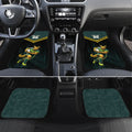 Personalised Kangaroos Rugby Car Mats Australia Rugby Mascot Green Gold Sport