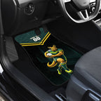 Personalised Kangaroos Rugby Car Mats Australia Rugby Mascot Green Gold Sport
