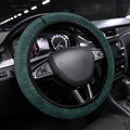 Kangaroos Rugby Steering Wheel Cover Australia Rugby Mascot Green Gold Sport