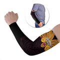 Custom Brisbane Broncos Arm Sleeves Horse Warrior Polynesia Islander Rugby Mascot