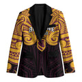 Custom Brisbane Broncos Blazer Horse Warrior Polynesia Islander Rugby Mascot