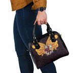 Custom Brisbane Broncos Shoulder Handbag Horse Warrior Polynesia Islander Rugby Mascot