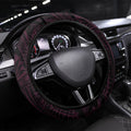 Brisbane Broncos Steering Wheel Cover Horse Warrior Polynesia Islander Rugby Mascot