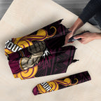 Custom Brisbane Broncos Umbrella Horse Warrior Polynesia Islander Rugby Mascot