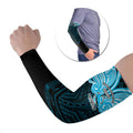 Custom Cronulla-Sutherland Sharks Arm Sleeves Shark Warrior Polynesia Islander Rugby Mascot