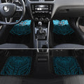 Custom Cronulla-Sutherland Sharks Car Mats Shark Warrior Polynesia Islander Rugby Mascot
