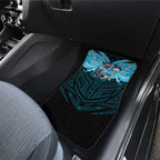 Custom Cronulla-Sutherland Sharks Car Mats Shark Warrior Polynesia Islander Rugby Mascot
