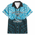 Custom Cronulla-Sutherland Sharks Hawaiian Shirt Shark Warrior Polynesia Islander Rugby Mascot