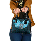 Custom Cronulla-Sutherland Sharks Shoulder Handbag Shark Warrior Polynesia Islander Rugby Mascot