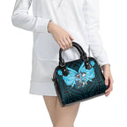 Custom Cronulla-Sutherland Sharks Shoulder Handbag Shark Warrior Polynesia Islander Rugby Mascot