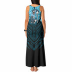 Custom Cronulla-Sutherland Sharks Tank Maxi Dress Shark Warrior Polynesia Islander Rugby Mascot