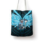 Custom Cronulla-Sutherland Sharks Tote Bag Shark Warrior Polynesia Islander Rugby Mascot
