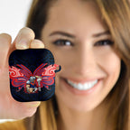 Custom Newcastle Knight AirPods Case Knight Warrior Polynesia Islander Rugby Mascot