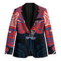 Custom Newcastle Knight Blazer Knight Warrior Polynesia Islander Rugby Mascot