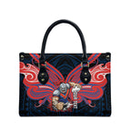 Custom Newcastle Knight Leather Bag Knight Warrior Polynesia Islander Rugby Mascot