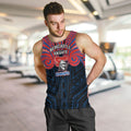 Custom Newcastle Knight Men Tank Top Knight Warrior Polynesia Islander Rugby Mascot