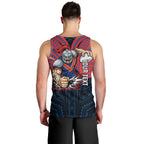 Custom Newcastle Knight Men Tank Top Knight Warrior Polynesia Islander Rugby Mascot