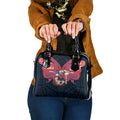 Custom Newcastle Knight Shoulder Handbag Knight Warrior Polynesia Islander Rugby Mascot