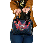 Custom Newcastle Knight Shoulder Handbag Knight Warrior Polynesia Islander Rugby Mascot