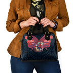 Custom Newcastle Knight Shoulder Handbag Knight Warrior Polynesia Islander Rugby Mascot