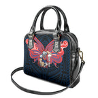Custom Newcastle Knight Shoulder Handbag Knight Warrior Polynesia Islander Rugby Mascot