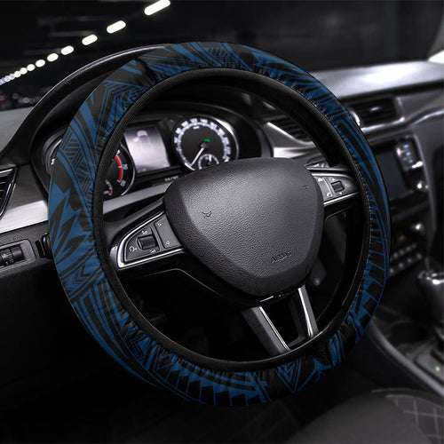 Newcastle Knight Steering Wheel Cover Knight Warrior Polynesia Islander Rugby Mascot