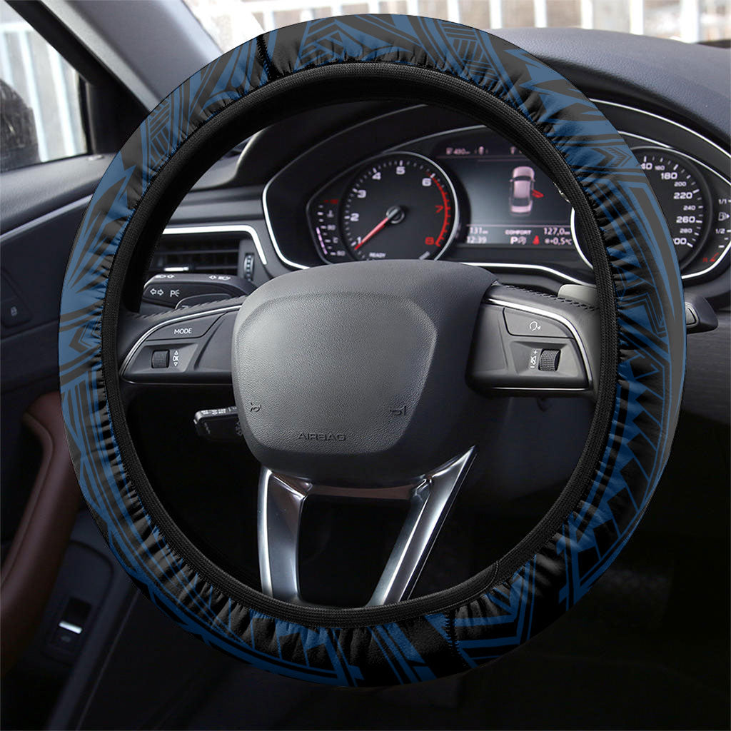 Newcastle Knight Steering Wheel Cover Knight Warrior Polynesia Islander Rugby Mascot