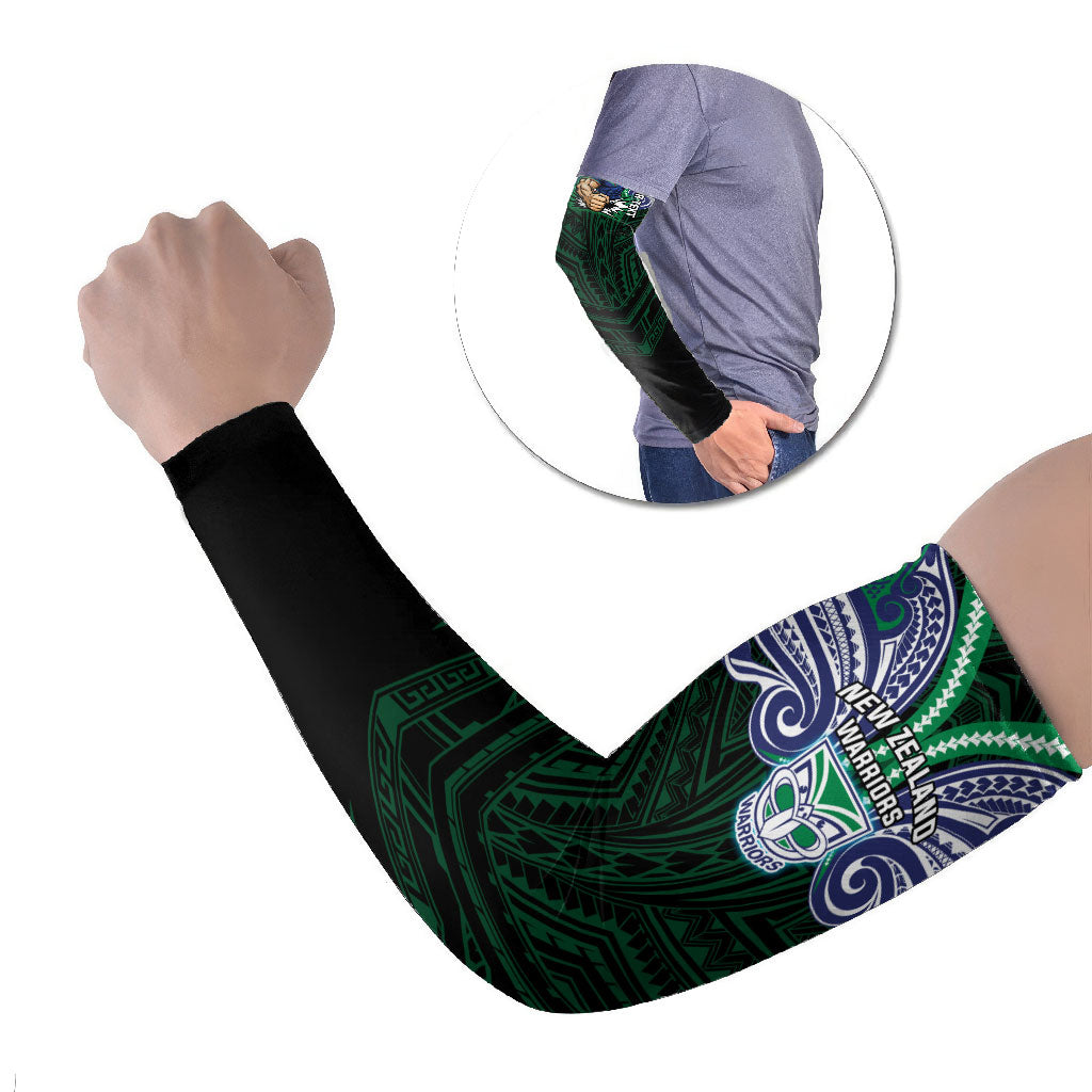 Custom New Zealand Warriors Arm Sleeves Maori Warrior Polynesia Islander Rugby Mascot