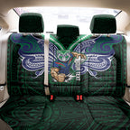 Custom New Zealand Warriors Back Car Seat Cover Maori Warrior Polynesia Islander Rugby Mascot