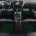 Custom New Zealand Warriors Car Mats Maori Warrior Polynesia Islander Rugby Mascot