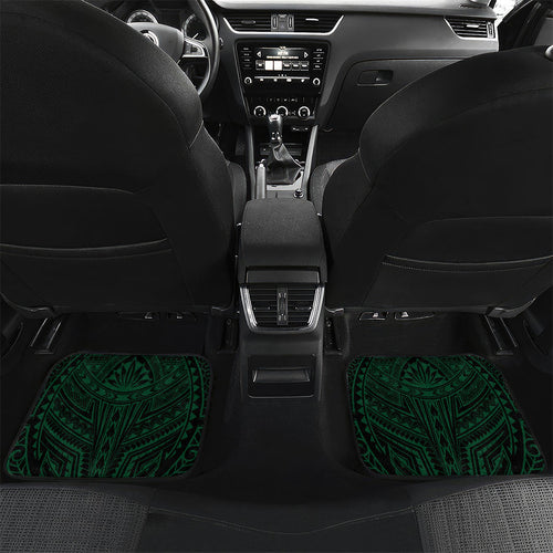 Custom New Zealand Warriors Car Mats Maori Warrior Polynesia Islander Rugby Mascot
