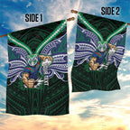 Custom New Zealand Warriors Garden Flag Maori Warrior Polynesia Islander Rugby Mascot