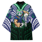 Custom New Zealand Warriors Kimono Maori Warrior Polynesia Islander Rugby Mascot