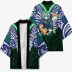 Custom New Zealand Warriors Kimono Maori Warrior Polynesia Islander Rugby Mascot