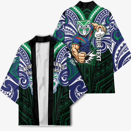 Custom New Zealand Warriors Kimono Maori Warrior Polynesia Islander Rugby Mascot