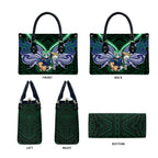 Custom New Zealand Warriors Leather Bag Maori Warrior Polynesia Islander Rugby Mascot