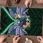 Custom New Zealand Warriors Puzzle Maori Warrior Polynesia Islander Rugby Mascot