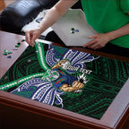 Custom New Zealand Warriors Puzzle Maori Warrior Polynesia Islander Rugby Mascot