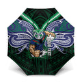 Custom New Zealand Warriors Umbrella Maori Warrior Polynesia Islander Rugby Mascot