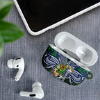 Custom Canberra Raiders AirPods Case Viking Warrior Polynesia Islander Rugby Mascot
