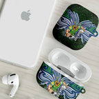Custom Canberra Raiders AirPods Case Viking Warrior Polynesia Islander Rugby Mascot