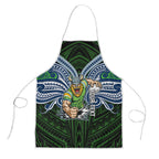 Custom Canberra Raiders Apron Viking Warrior Polynesia Islander Rugby Mascot