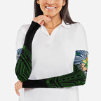Custom Canberra Raiders Arm Sleeves Viking Warrior Polynesia Islander Rugby Mascot