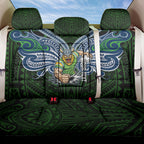 Custom Canberra Raiders Back Car Seat Cover Viking Warrior Polynesia Islander Rugby Mascot
